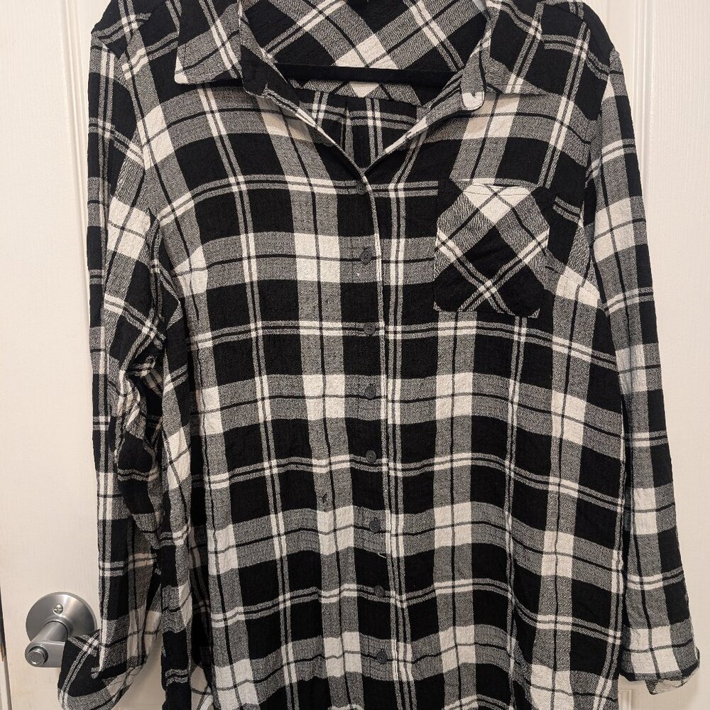 Torrid Button Down Flannel - image 1